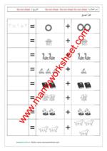 Addition results 5 or less